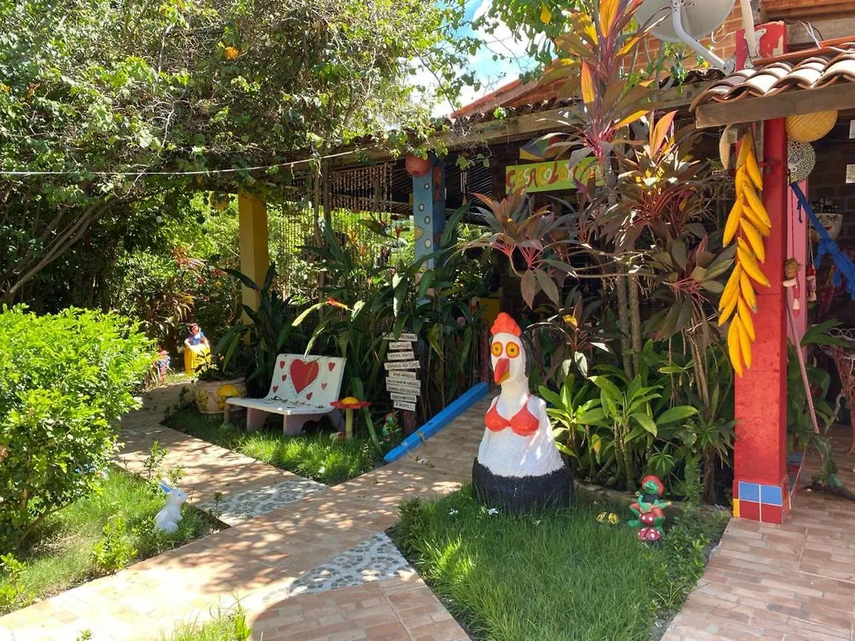 Pousada Casa Colorida 호텔 Pôrto das Galinhas