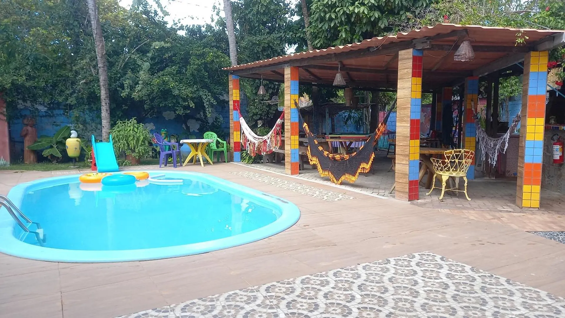 Pousada Casa Colorida 호텔 Pôrto das Galinhas 브라질