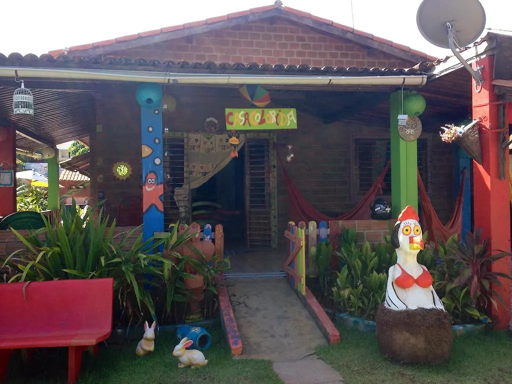 Pousada Casa Colorida 호텔 Pôrto das Galinhas 여관